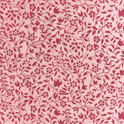 Der rosafarbene Hintergrund der Marke ☆ zeigt ein dichtes, sich wiederholendes Muster aus rotem Blütenranken Rosé und Blättern - ideal zum Verpacken von Geschenken oder zum Basteln und verleiht eleganten Nepalpapier-Charme.