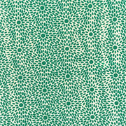 Grünes florales geometrisches Muster von ☆, inspiriert von Chrysantheme Blaugrün. Strahlende Blütenblattformen auf Beige schaffen einen nahtlosen, traditionellen Handarbeits-Look - ideal für Geschenke Verpacken.