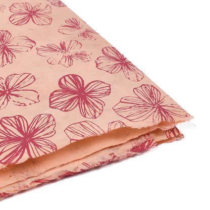 Nepal paper 'Blossom rain pink'