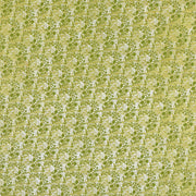 Sich wiederholendes weißes Blumenmuster auf Grün mit einer Vintage-Textur von ☆-ideal für Geschenke Verpacken oder um Buchbinden-Projekten Charme zu verleihen.