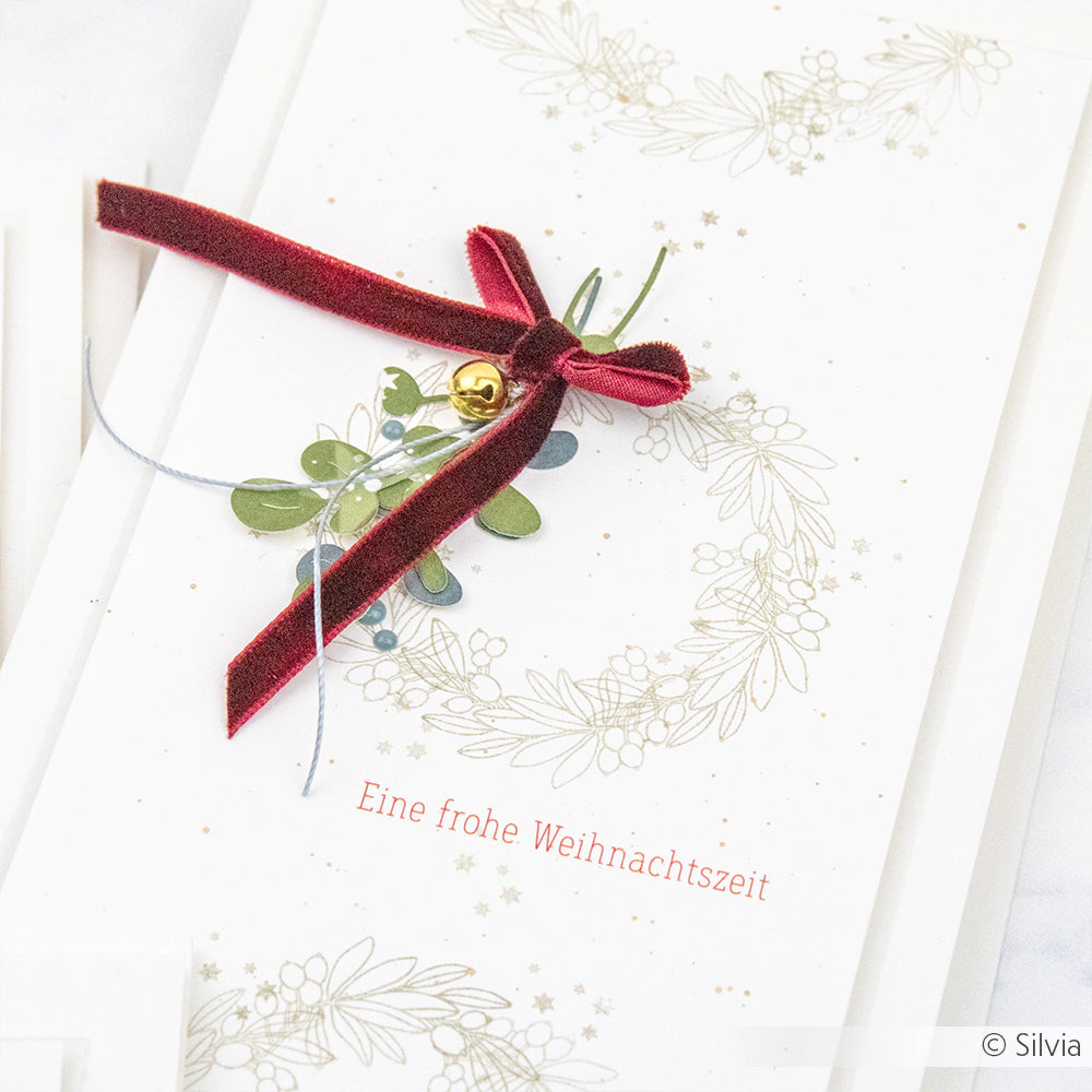 Rub-On 'Tierische Weihnachtsmuster'