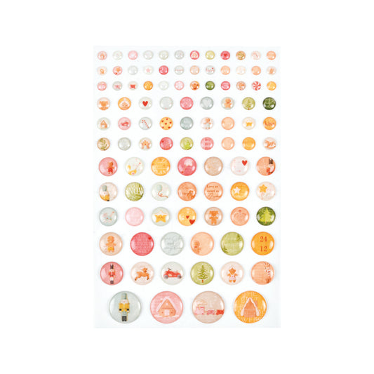 Sticker Dots 'Zuckerguss & Winterlust'