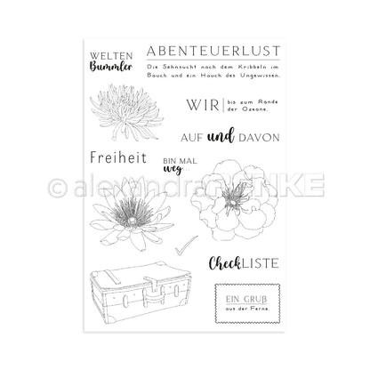 Clear Stamp 'Abenteuerlust'