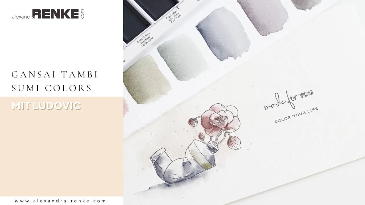 Video laden: Inspirationsideen zum Sumi Colors Farbkasten