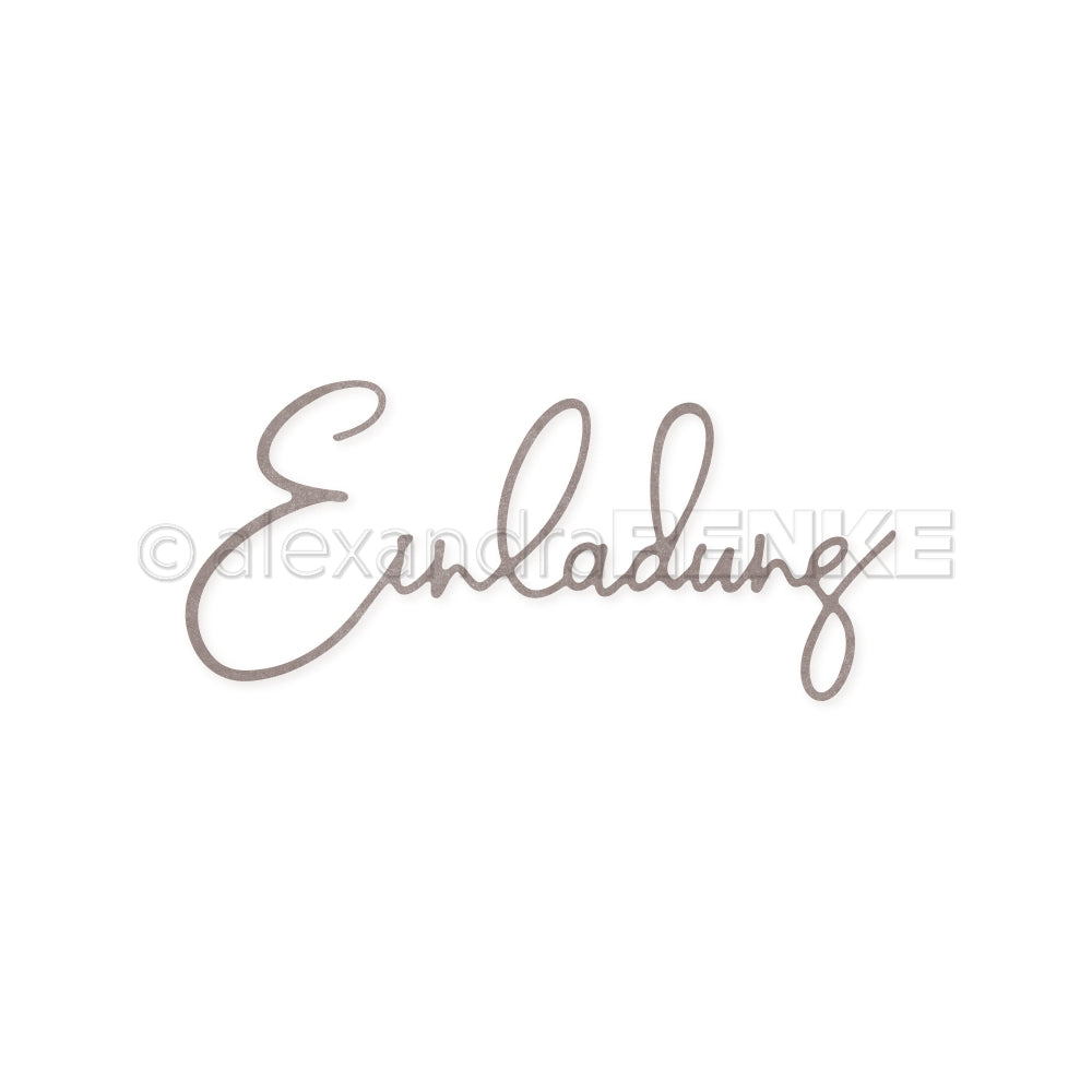 Die 'Einladung Handwriting'