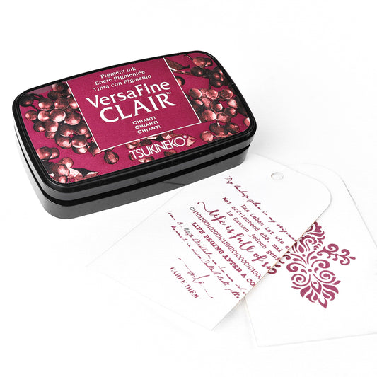 Ink Pad Versafine Clair 'Chianti'