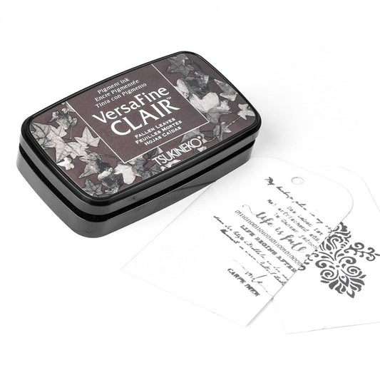 Ink Pad Versafine Clair 'Fallen Leaves'