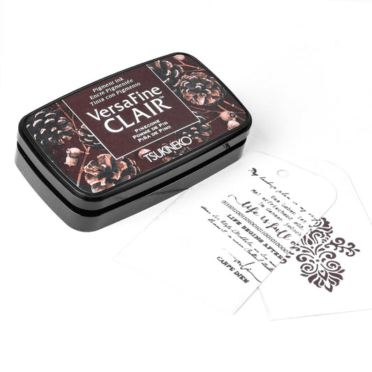 Ink Pad Versafine Clair 'Pinecone'