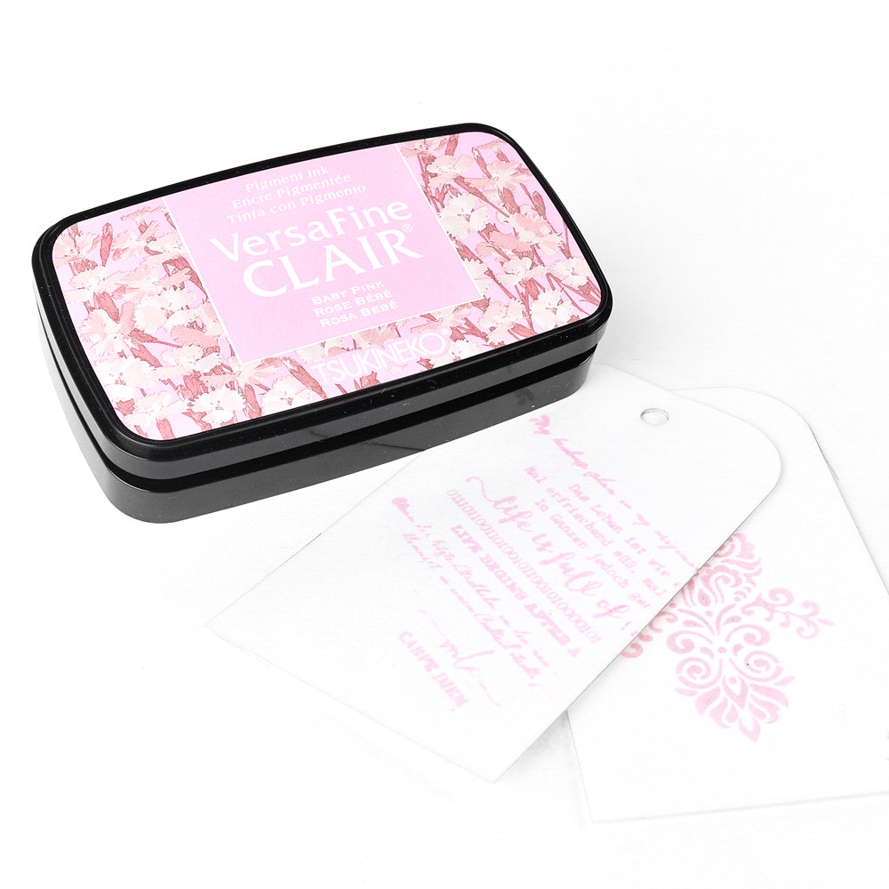 Ink Pad Versafine Clair 'Baby Pink'