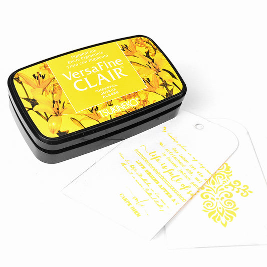 Ink Pad Versafine Clair 'Cheerfull'