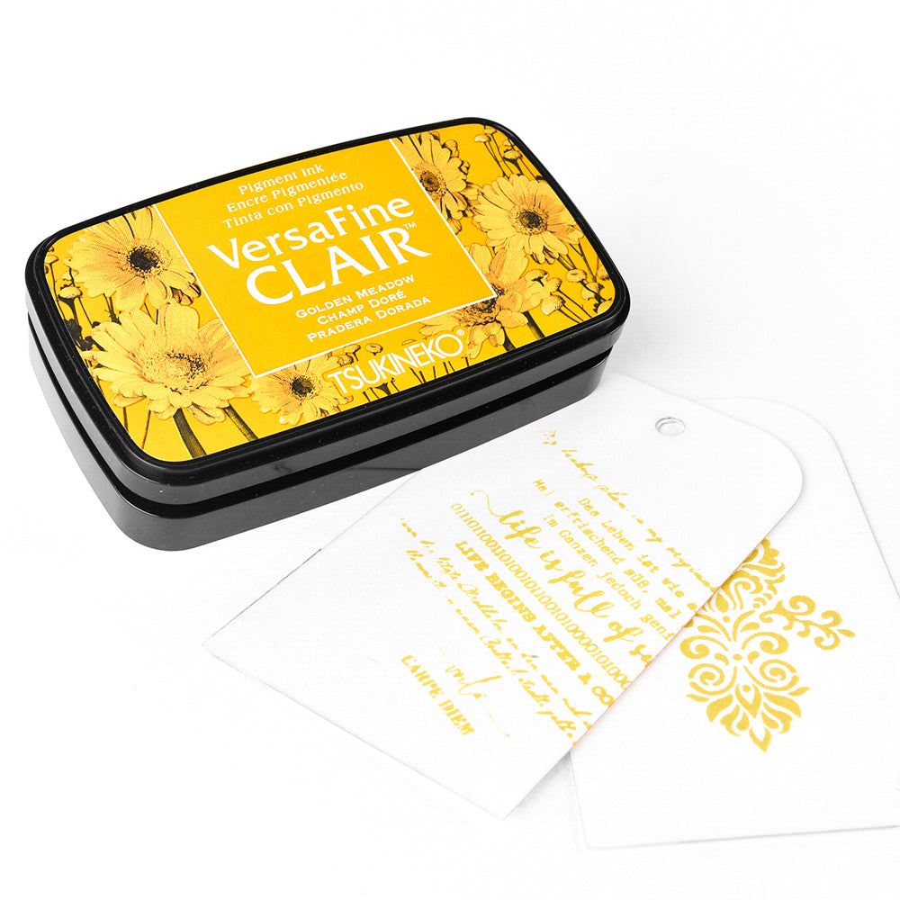 Ink Pad Versafine Clair 'Golden Meadow'