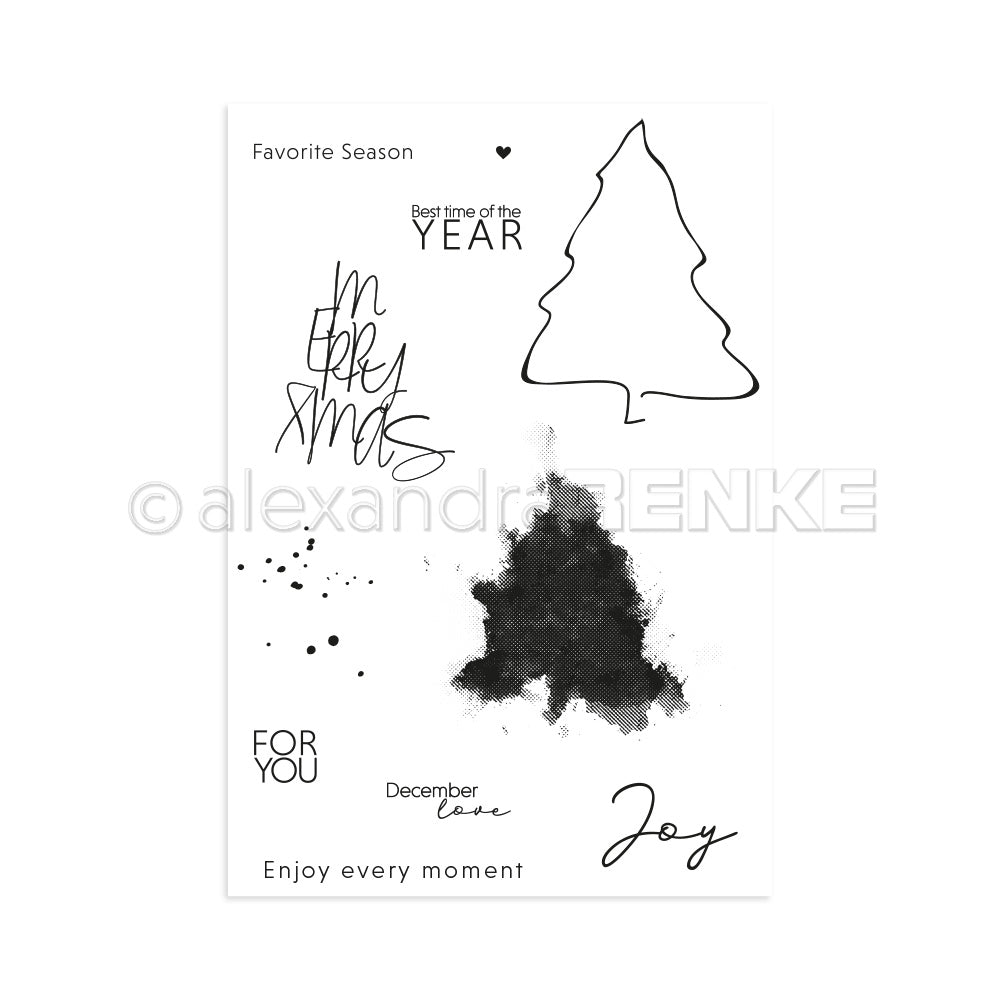 Clear Stamp 'Favorite Season'