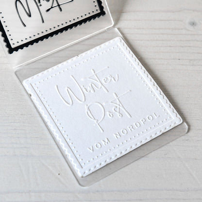 Embossing Folder 'Winterpost'