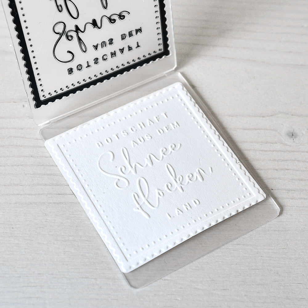 Embossing Folder 'Schneeflockenland'