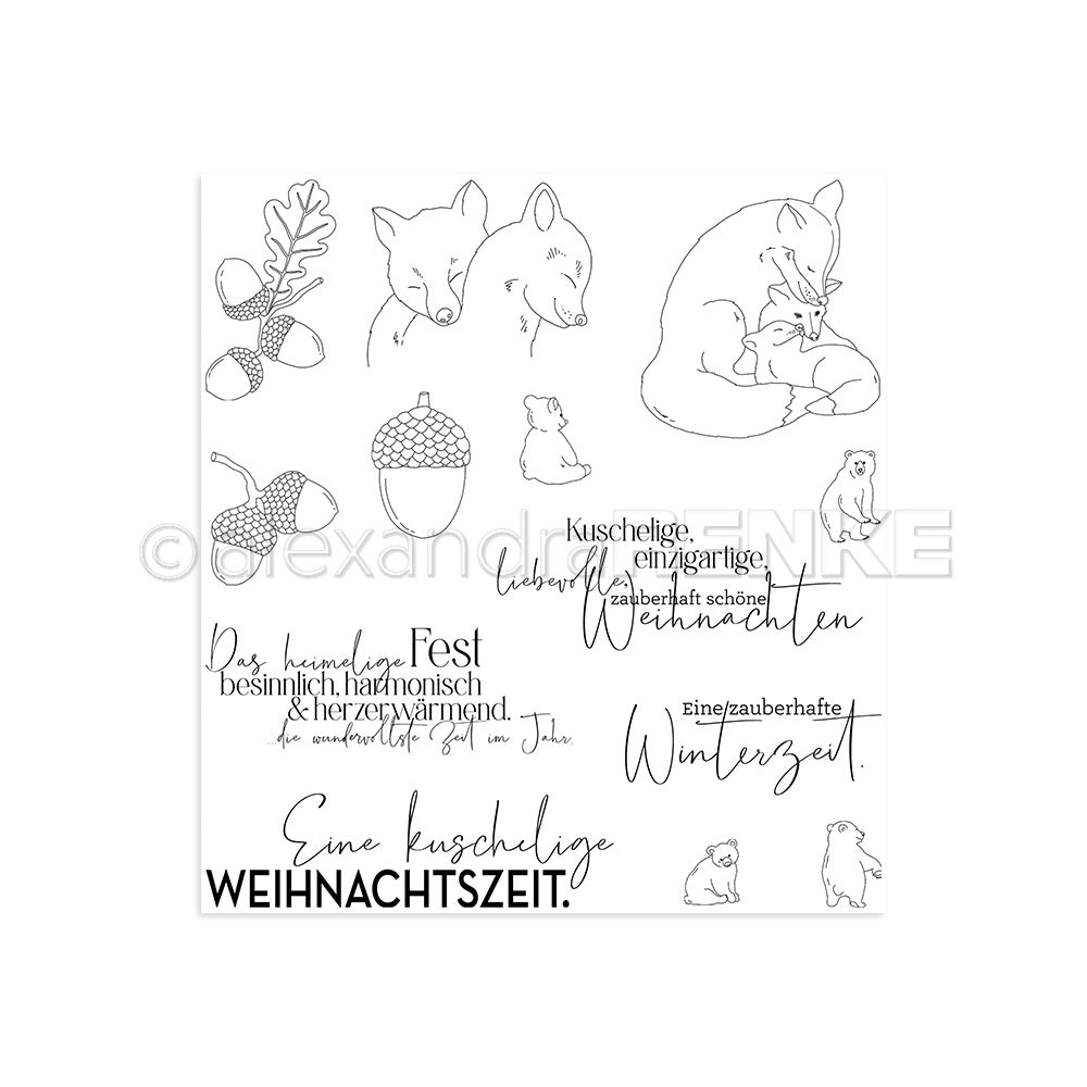 Clear Stamp 'Zauberhafte Weihnachtszeit'