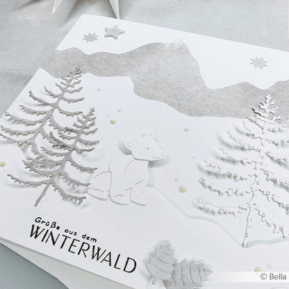 Clear Stamp 'Aus dem Winterwald'