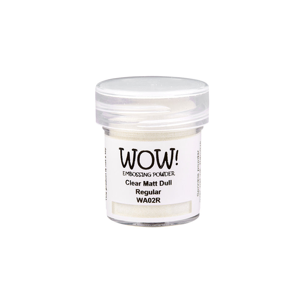 WOW Embossing Powder 'Clear Matt Dull - Regular'