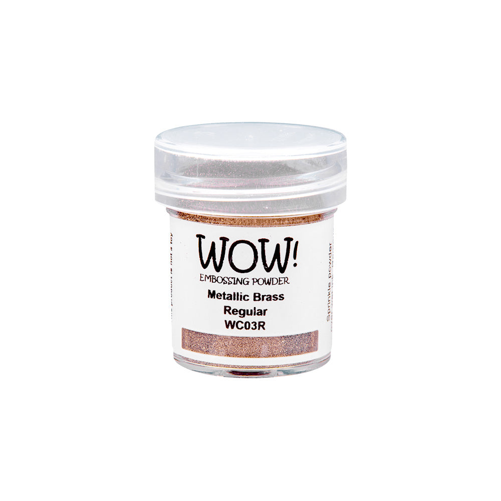 WOW Embossing Powder Metallic Brass Regular – alexandrarenke