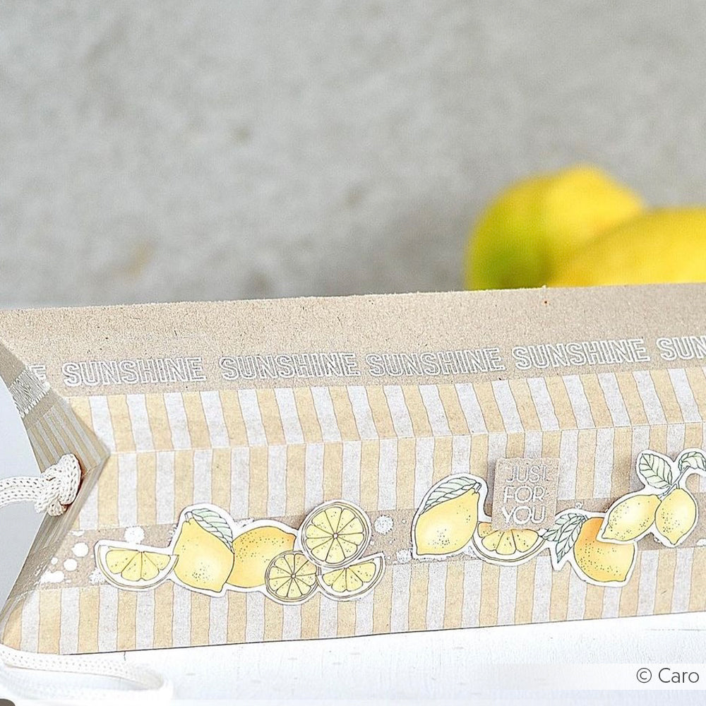 Washi Tape 'Block Stripes Yellow'